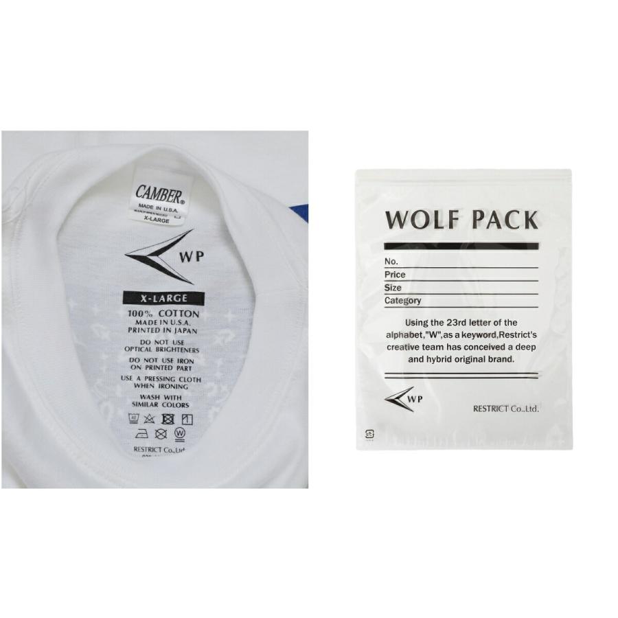 WP / ダブリューピー ： WP×CAMBER BANDANA CIRCLE POCKET T-SHIRTS / 全3色 ： WP15-TEE10 | WP | 08