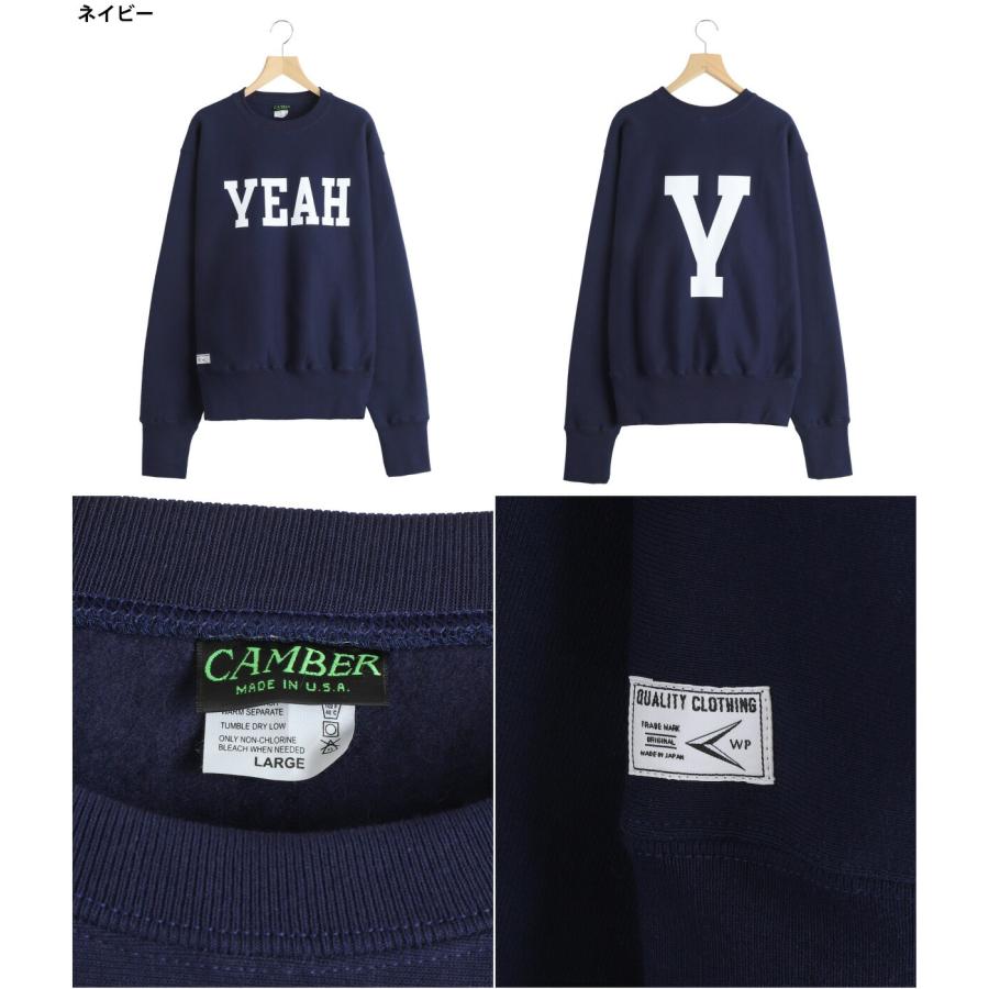 WP / ダブリューピー ： WP×CAMBER YEAH CREW SWEAT / 全2色 ： WP16-CS03 | WP | 03