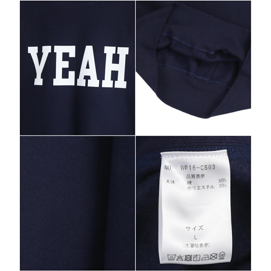 WP / ダブリューピー ： WP×CAMBER YEAH CREW SWEAT / 全2色 ： WP16-CS03 | WP | 04