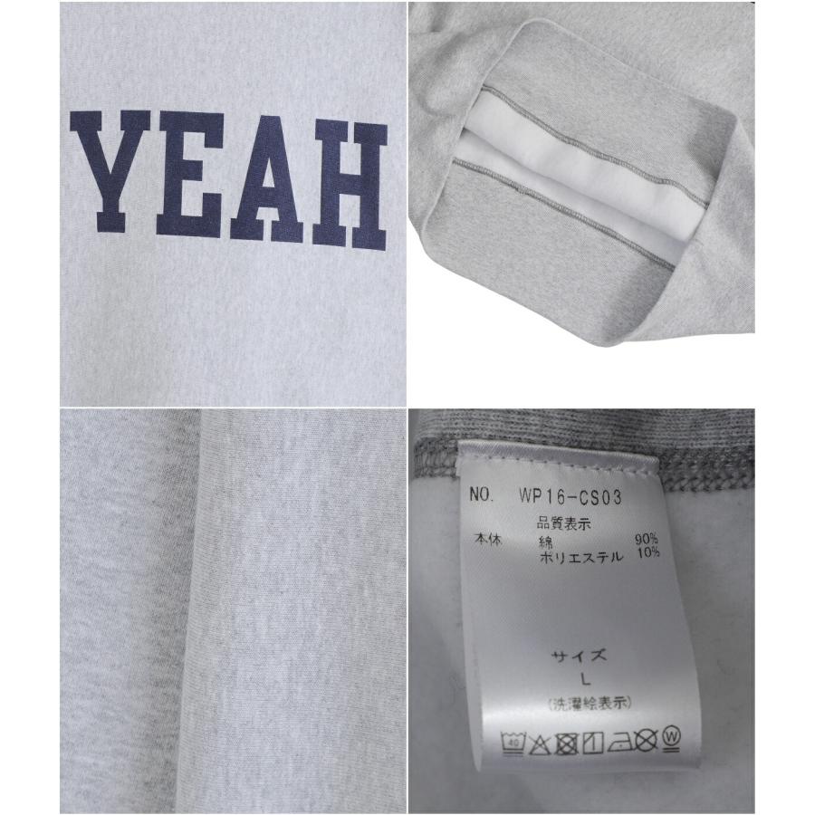 WP / ダブリューピー ： WP×CAMBER YEAH CREW SWEAT / 全2色 ： WP16-CS03 | WP | 09