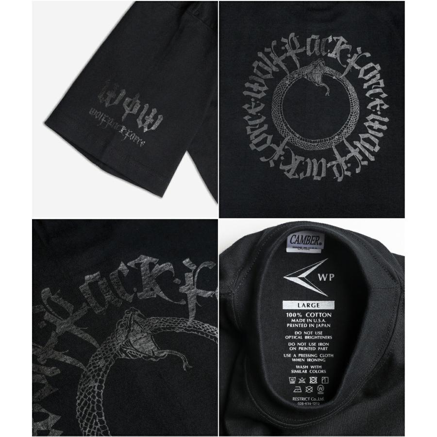 WP / ダブリューピー ： WP×CAMBER SNAKE CIRCLE TEE / 全3色 ： WP17-TEE09 | WP | 02