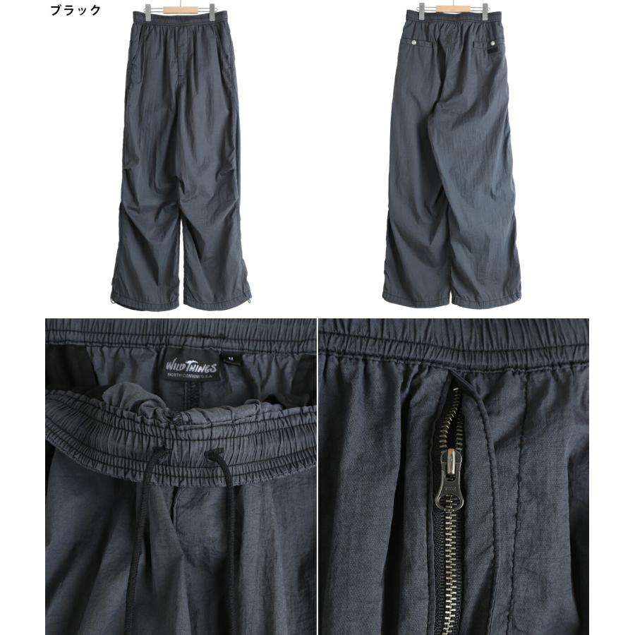 【P5倍】WILD THINGS  ワイルドシングス ： DOUBLE DYED NYLON OVER PANTS / 全2色 ： WT26012AD | WILD THINGS | 01
