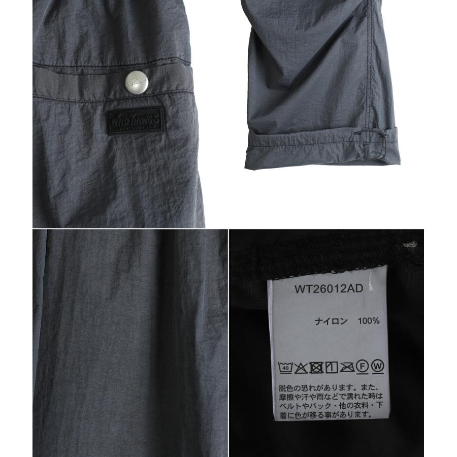【P5倍】WILD THINGS  ワイルドシングス ： DOUBLE DYED NYLON OVER PANTS / 全2色 ： WT26012AD | WILD THINGS | 02