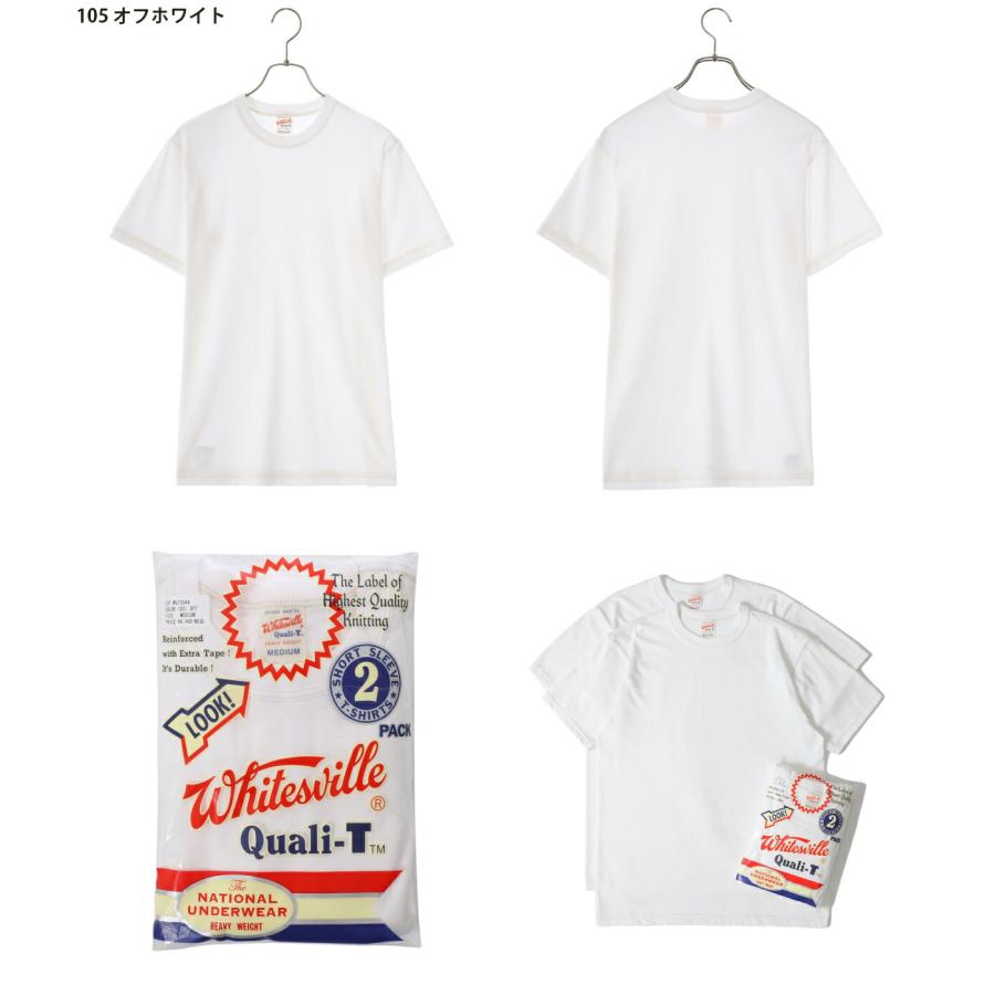 Whitesville / ホワイツビル ： 2-PACK T-SHIRT / 全2色 ： WV73544｜arknets｜04