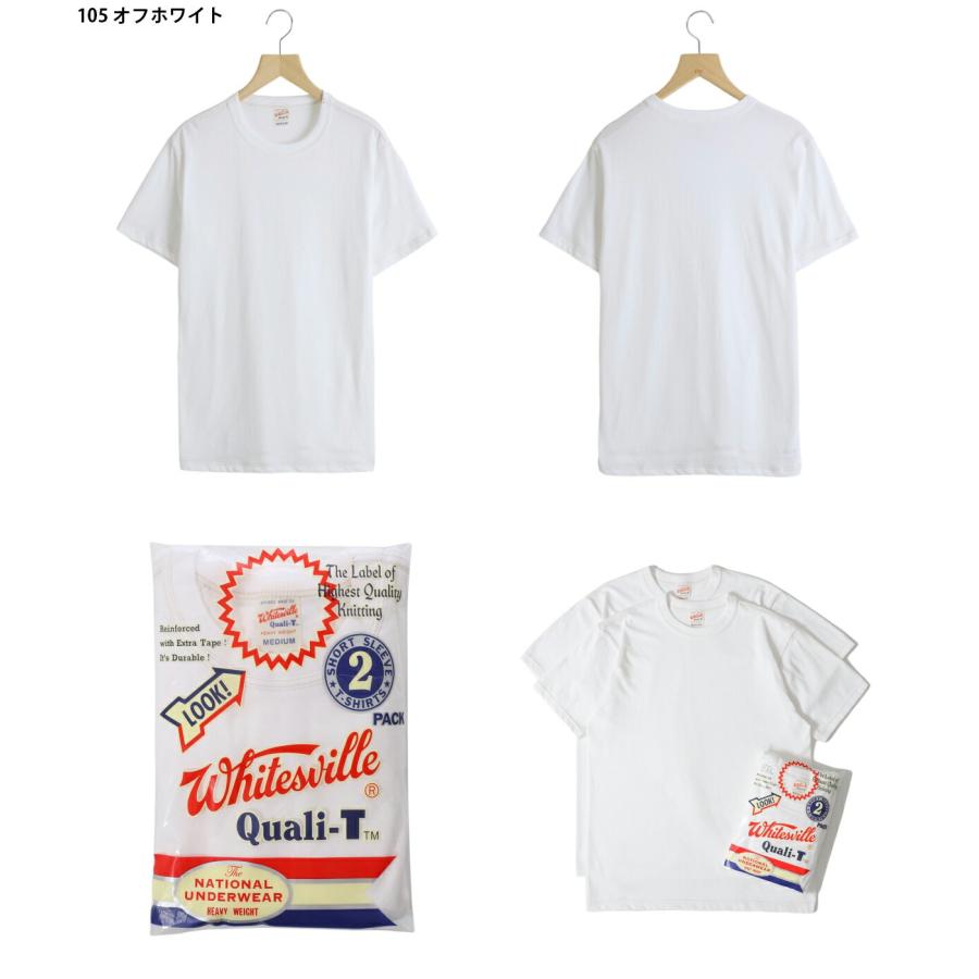WHITESVILLE Whitesville / ホワイツビル ： 2-PACK T-SHIRT 全2色