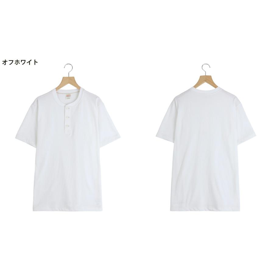 WHITESVILLE / ホワイツビル ： S/S HENLEY T-SHIRT 全2色 WV79681