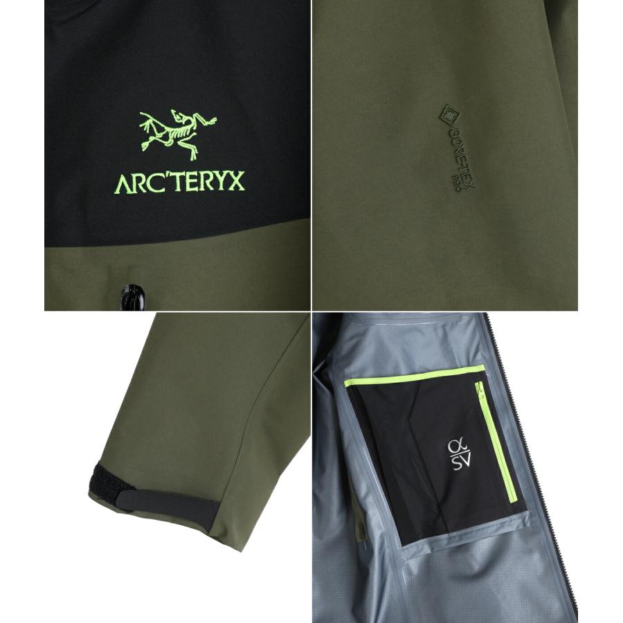 ARC’TERYX / アークテリクス ： Alpha SV Jacket M ： X000009899の画像