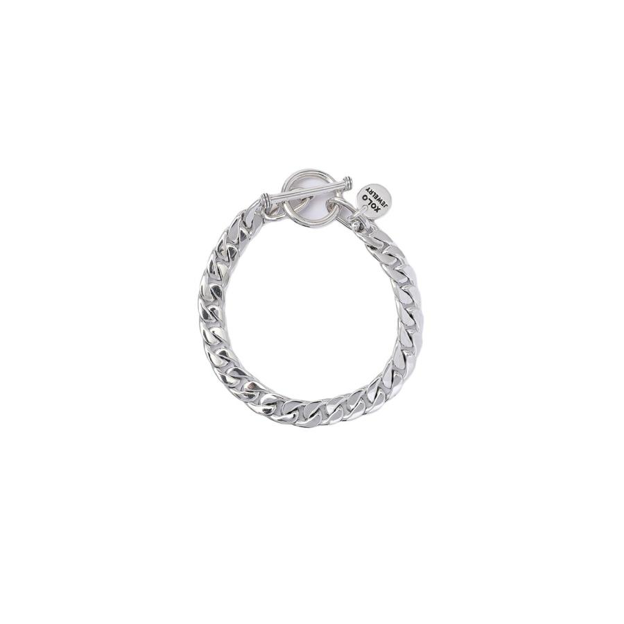 XOLO JEWELRY / ショロ ジュエリー : Basic Link Bracelet -8mm XOLO JEWELRY / ショロ ジュエリー : Basic Link Bracelet -8mm