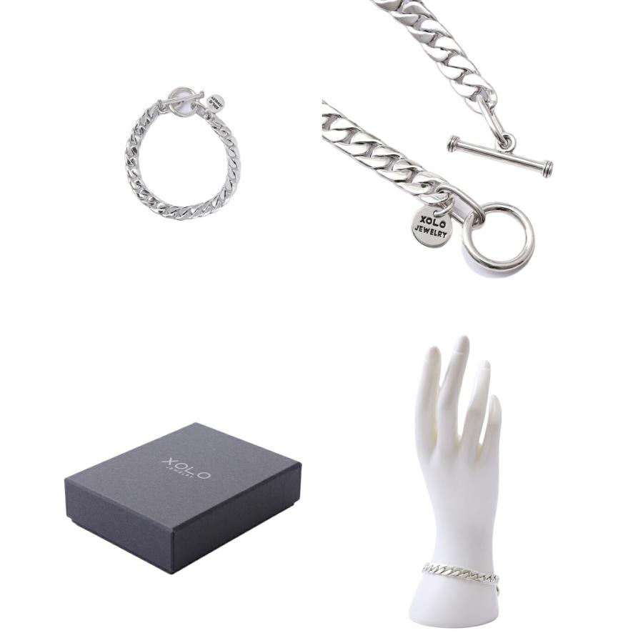 XOLO JEWELRY / ショロ ジュエリー ： Basic Link Bracelet -8mm