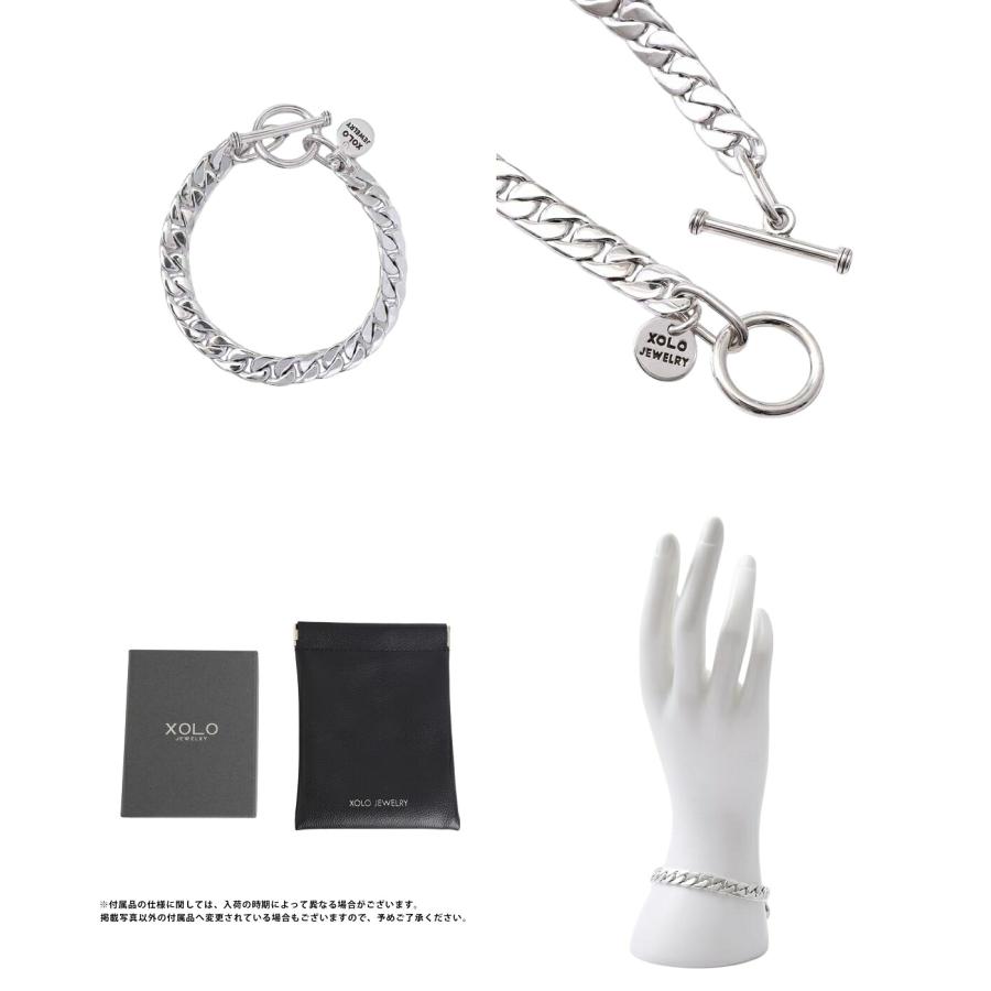 XOLO XOLO JEWELRY / ショロ ジュエリー ： Basic Link Bracelet -8mm