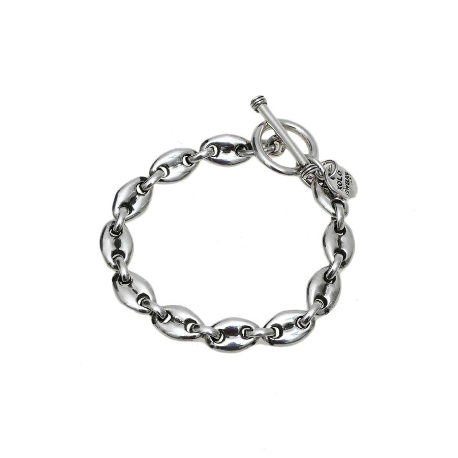 XOLO JEWELRY / ショロ ジュエリー ： Caviar link Bracelet mm