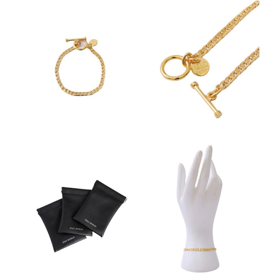 XOLO XOLO JEWELRY / ショロ ジュエリー ： Basic Link Bracelet -4mm