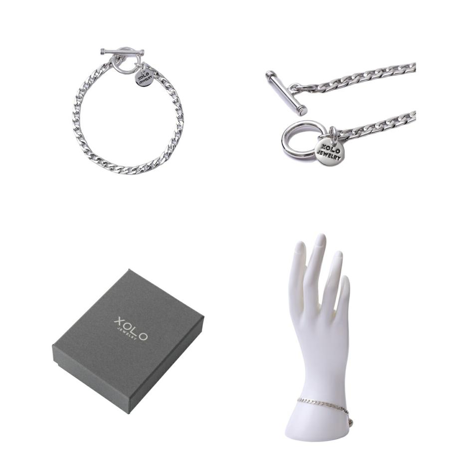 XOLO XOLO JEWELRY / ショロ ジュエリー ： Basic Link Bracelet -4mm