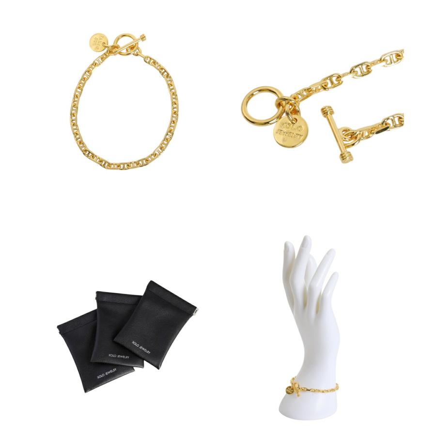 XOLO XOLO JEWELRY / ショロ ジュエリー ： Solid Anchor Link 