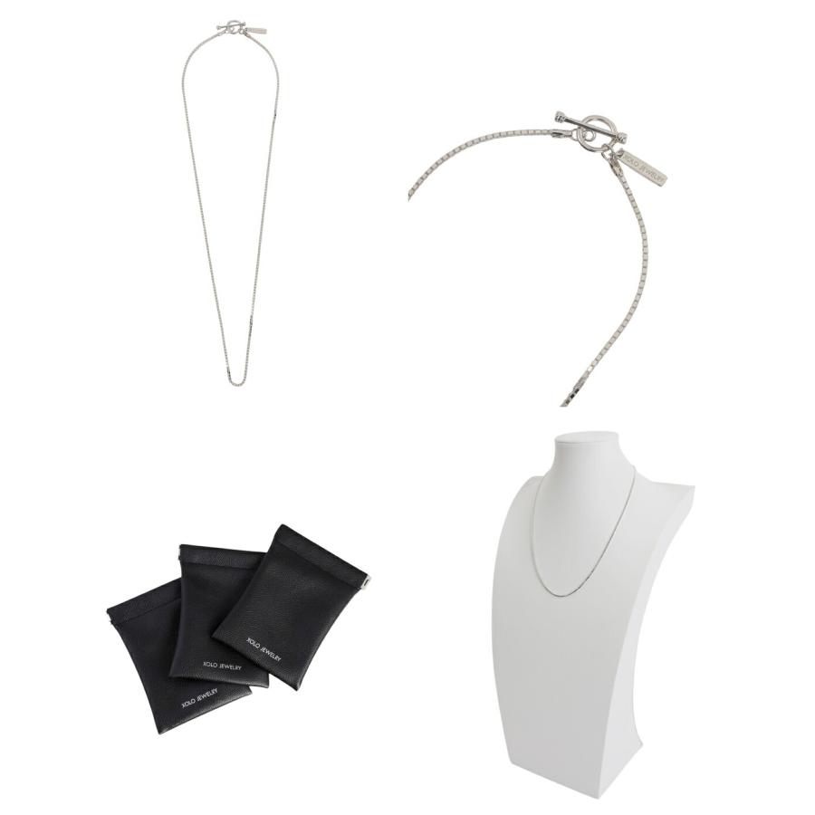 XOLO JEWELRY / ショロ　ジュエリー ： Venetian Link Necklace ： XON039-SILVER[コンパクト] | XOLO | 01