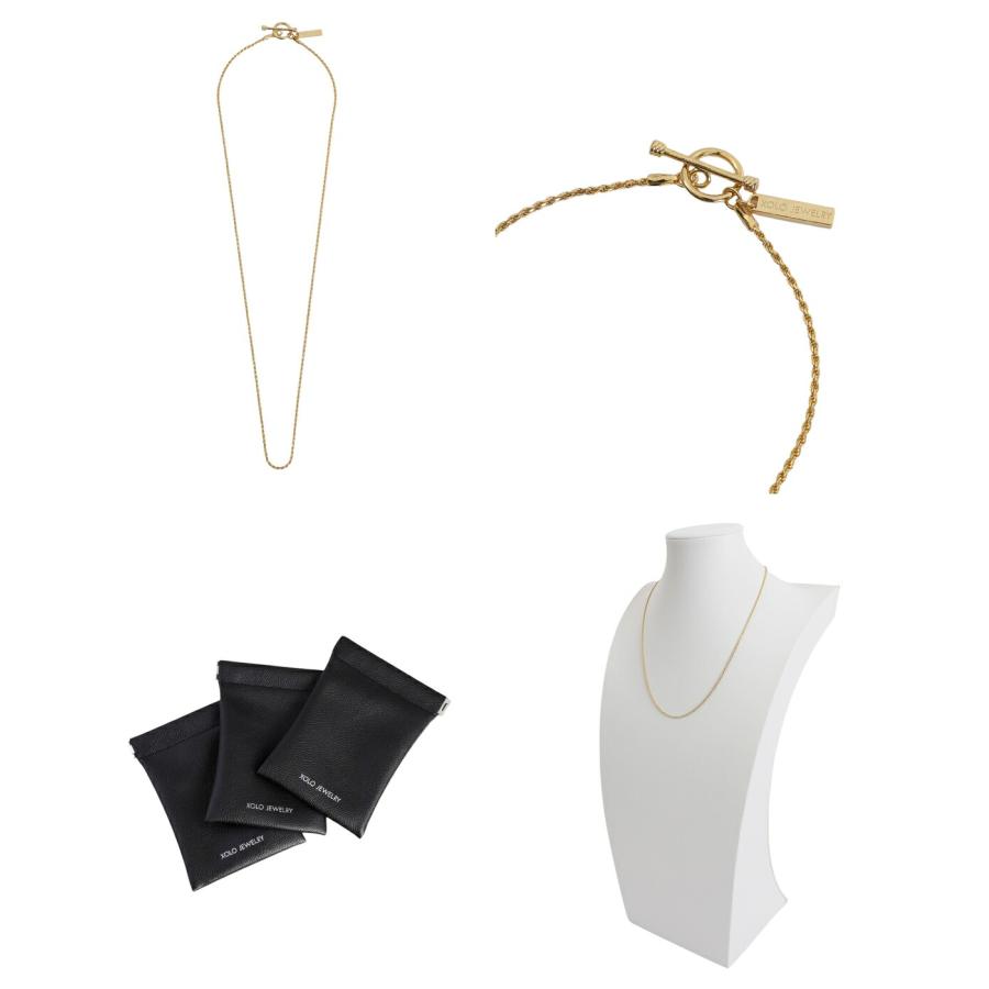 XOLO XOLO JEWELRY / ショロ ジュエリー ： Tiny French Rope Link