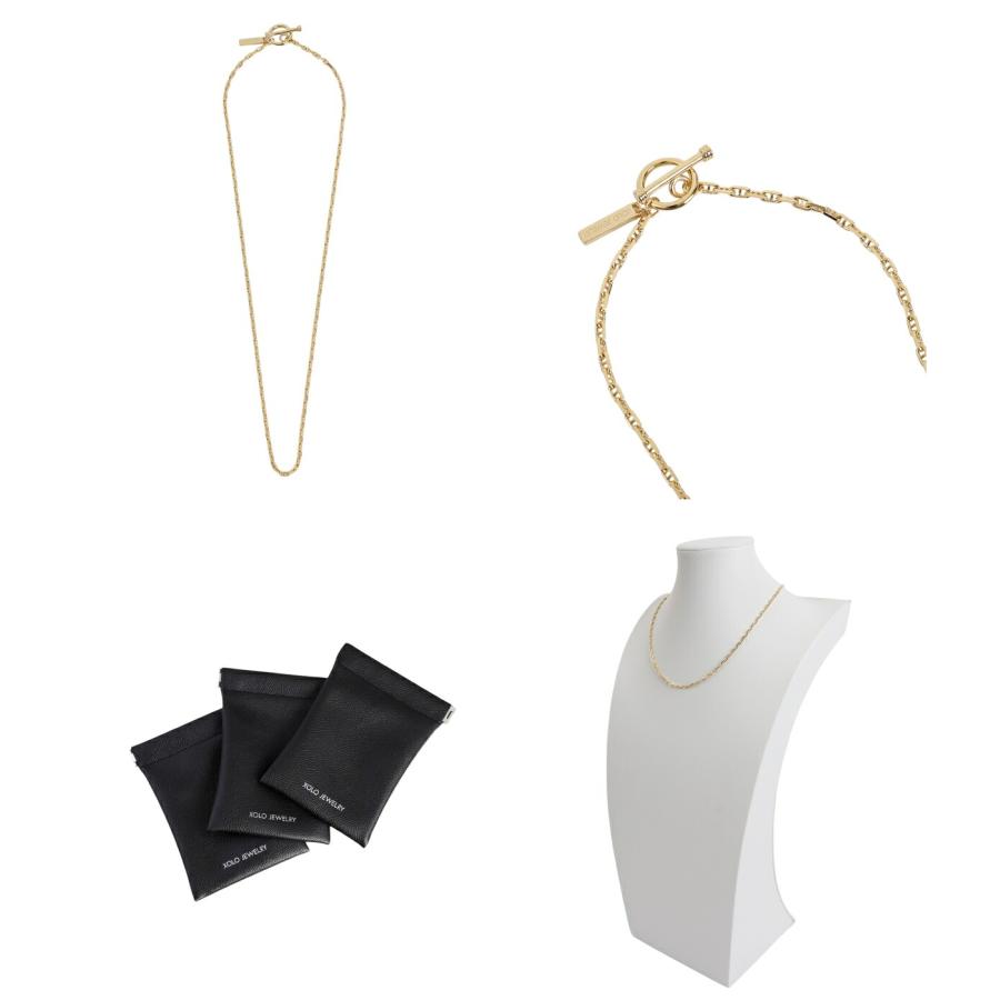 XOLO JEWELRY / ショロ　ジュエリー ： Solid Anchor Link Necklace -Gold- ： XON047-G[コンパクト] | XOLO | 02