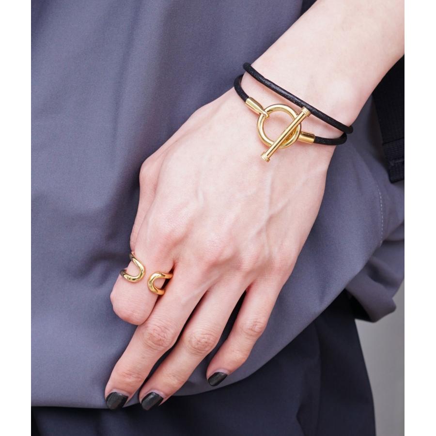 XOLO XOLO JEWELRY / ショロ ジュエリー ： H Ring 24K Coating