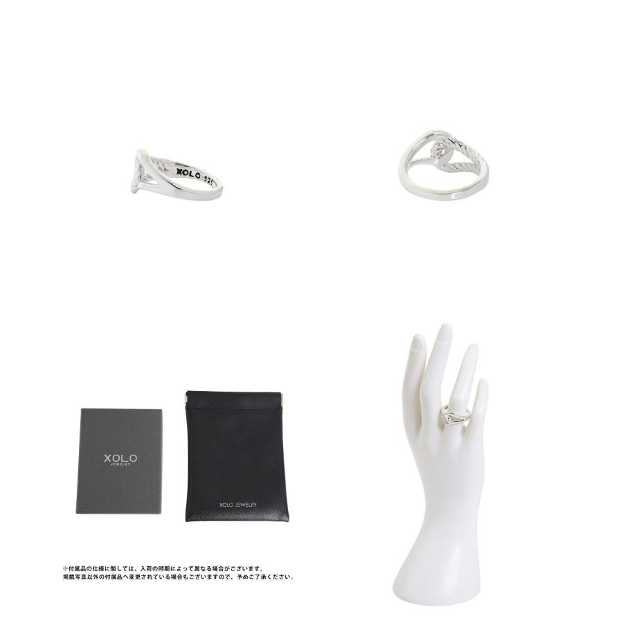 XOLO JEWELRY / ショロ ジュエリー ： Double Loop Ring ： XOR024[コンパクト] | Double Loop | 01