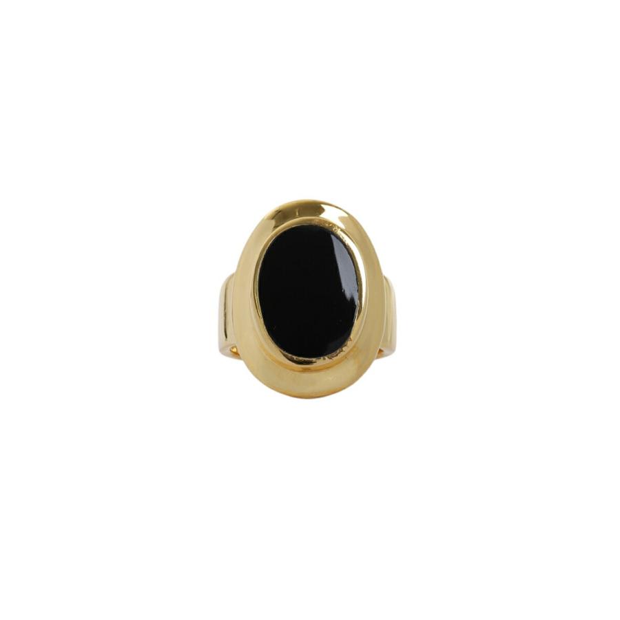 XOLO XOLO JEWELRY / ショロ ジュエリー ： Amulet Ring with Onyx