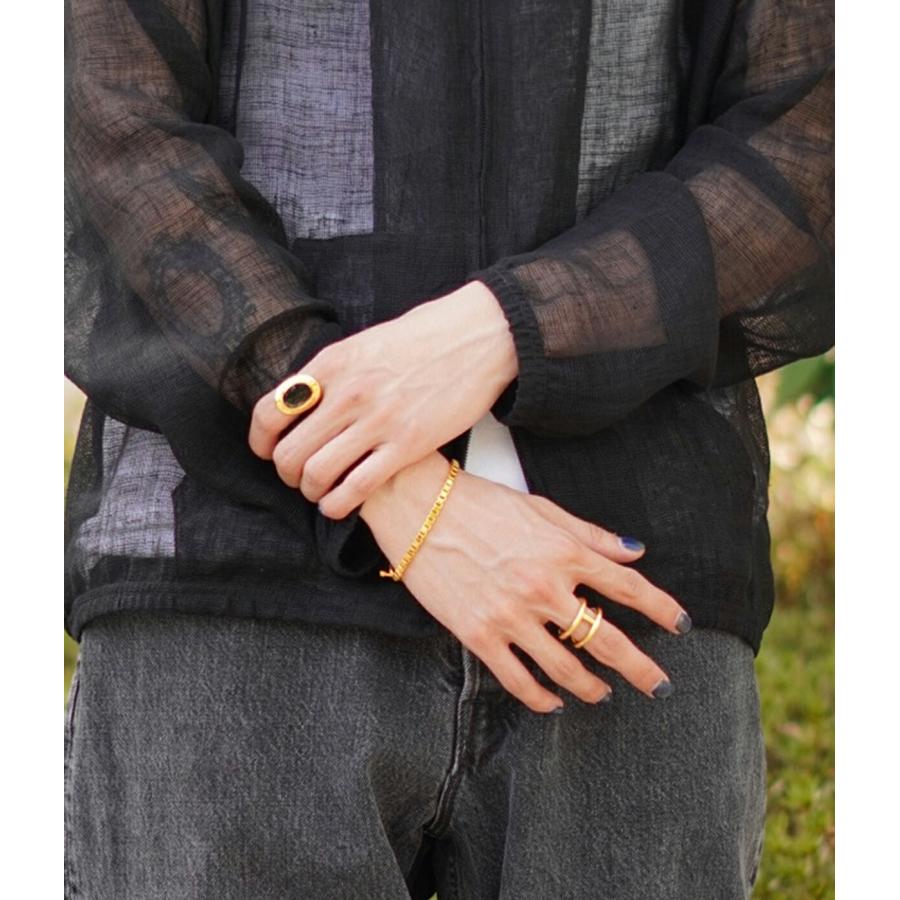 XOLO XOLO JEWELRY / ショロ ジュエリー ： Amulet Ring with Onyx