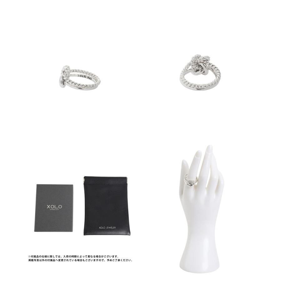 XOLO JEWELRY / ショロ ジュエリー ： Double Knot Rope Ring ： XOR080[コンパクト] | DOUBLE | 02