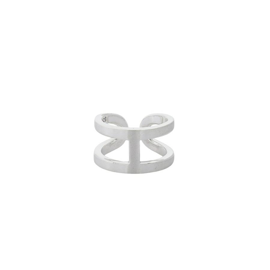 XOLO JEWELRY / ショロ ジュエリー ： H Ring with Hair Line