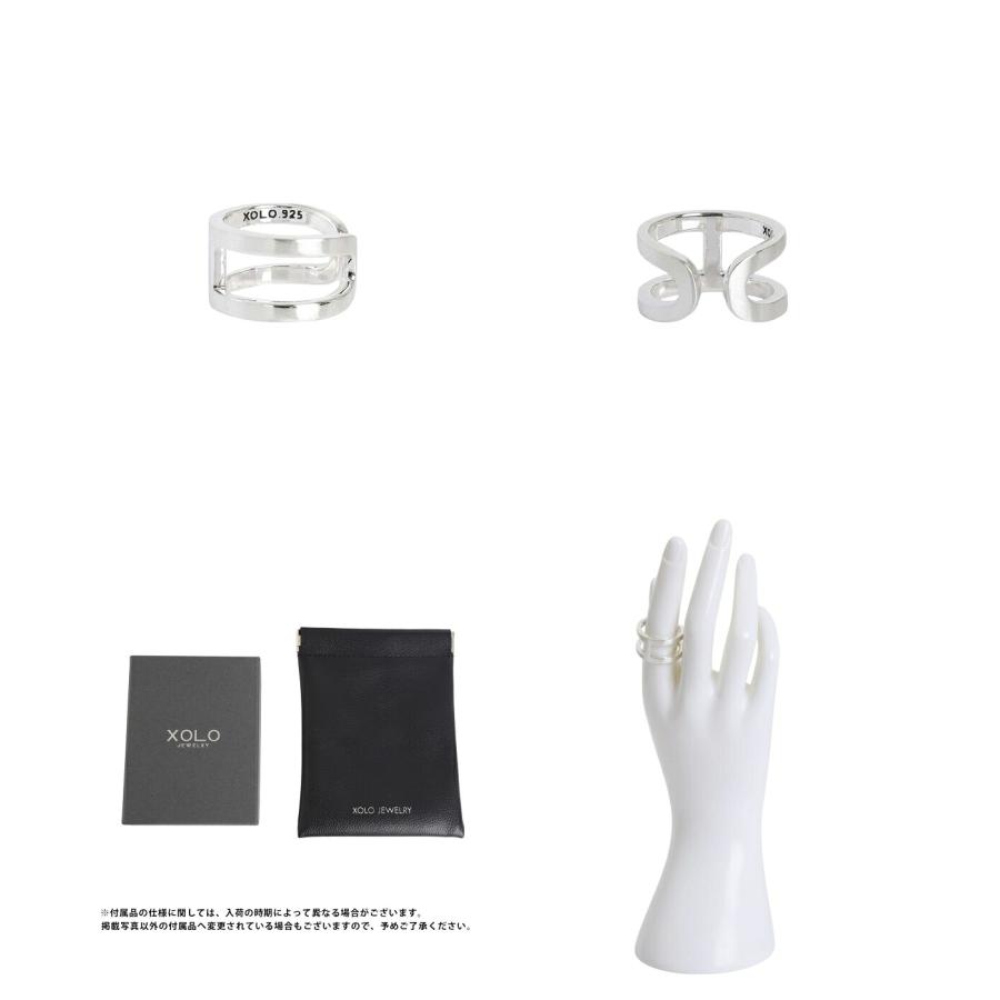 XOLO XOLO JEWELRY / ショロ ジュエリー ： H Ring with Hair Line