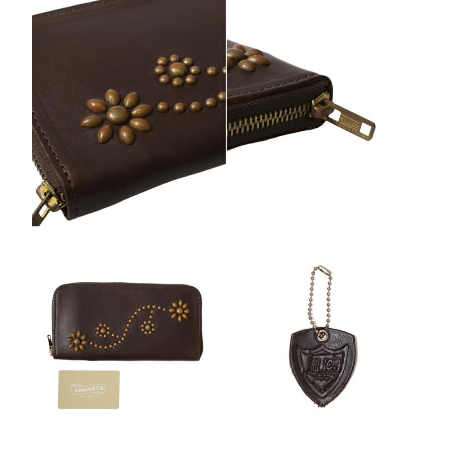 HTC / エイチティーシー ： Round Zip Long Wallet ： ZIPPER-WALLET-BRWの画像