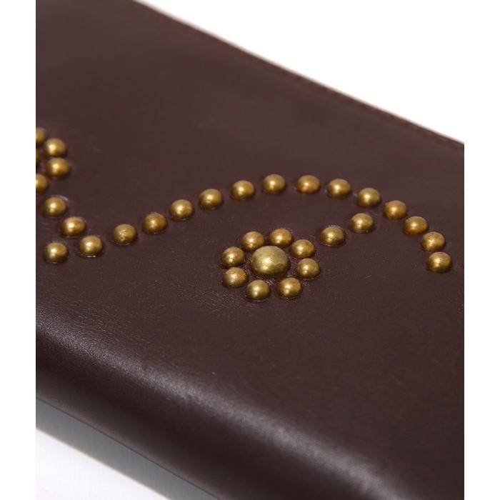 HTC / エイチティーシー ： Round Zip Long Wallet ： ZIPPER-WALLET-BRWの画像