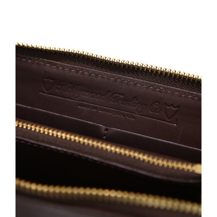 HTC / エイチティーシー ： Round Zip Long Wallet ： ZIPPER-WALLET-BRWの画像