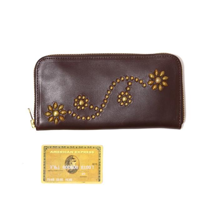 HTC / エイチティーシー ： Round Zip Long Wallet ZIPPER-WALLET-BRW