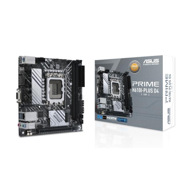 ASUS（エイスース） ASUS PRIME H610I-PLUS D4-CSM LGA1700対応 intel 