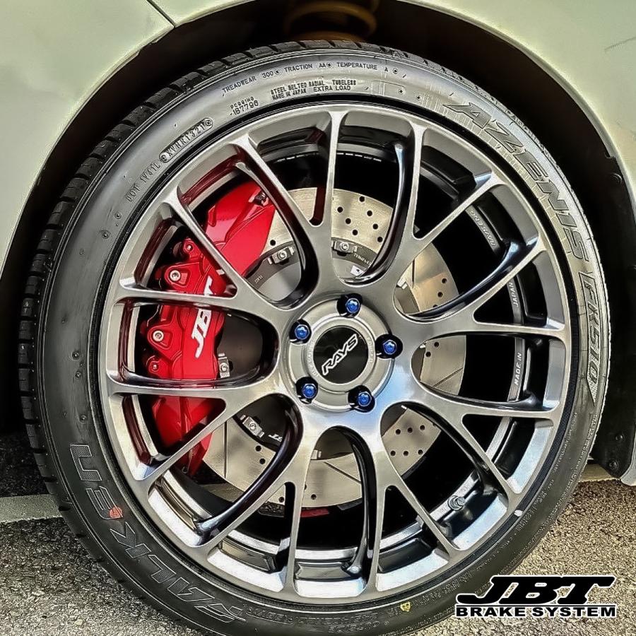 JBTブレーキキャリパー6POT（RS6P）+2ピース380mmスリット＆ドリルド