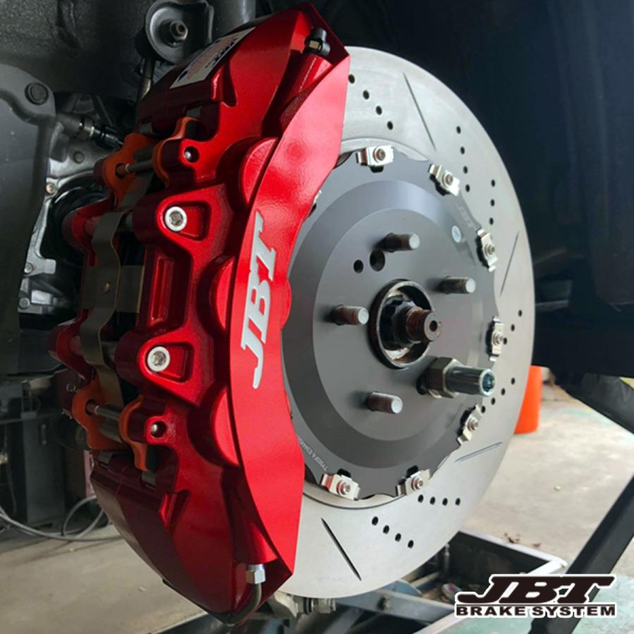 JBTブレーキキャリパー6POT（RS6P）+2ピース400mmスリット＆ドリルド