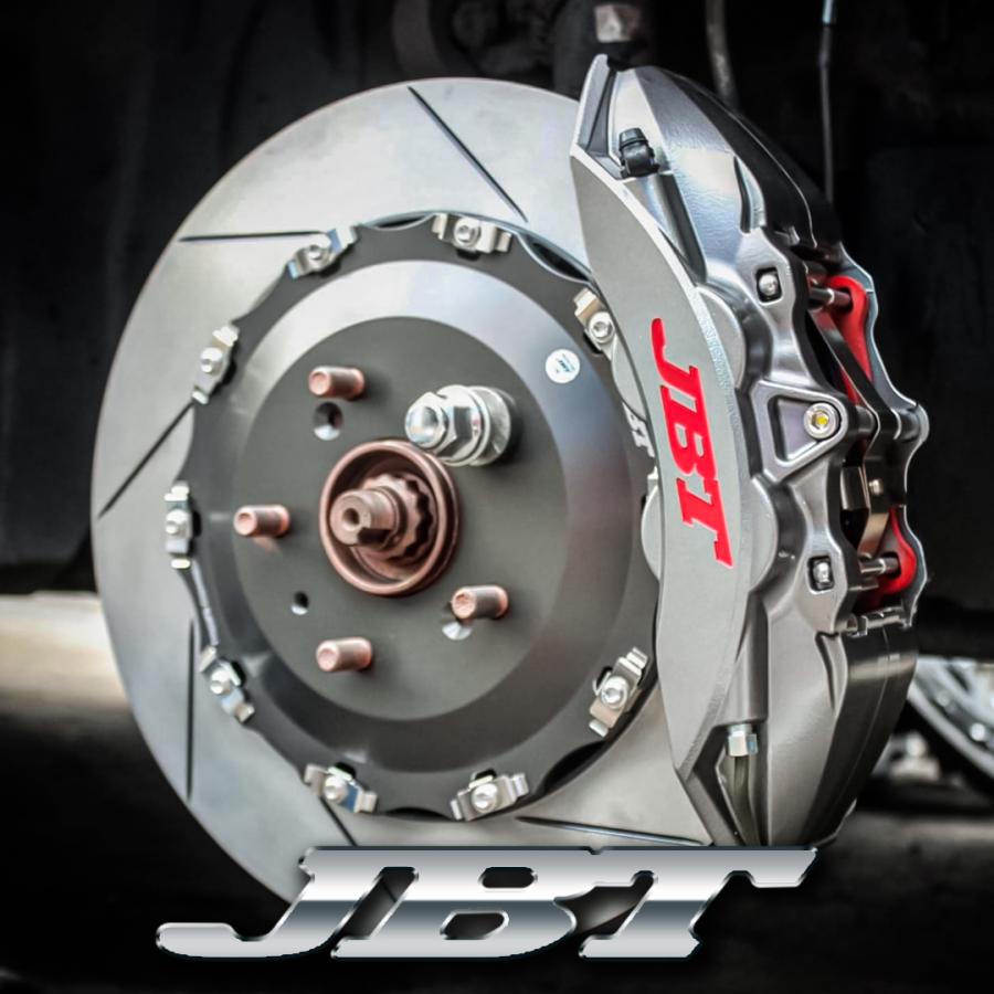 S*t様 50エスティマ用 4potブレーキキャリパー スリットローターセット JBTブレーキキャリパー4POT（SP4P）+2ピース355mmスリット