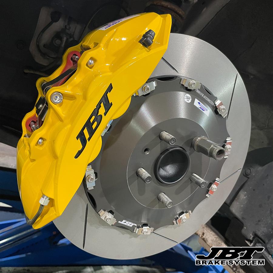JBTブレーキキャリパー4POT（SP4P）+2ピース355mmスリットローターフロントキット：VW GOLF8系：全10色_5