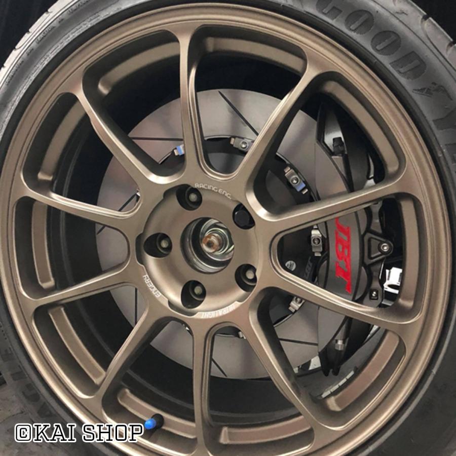 JBTブレーキキャリパー4POT（SP4P）+2ピース355mmスリットローターフロントキット：VW GOLF8系：全10色_6