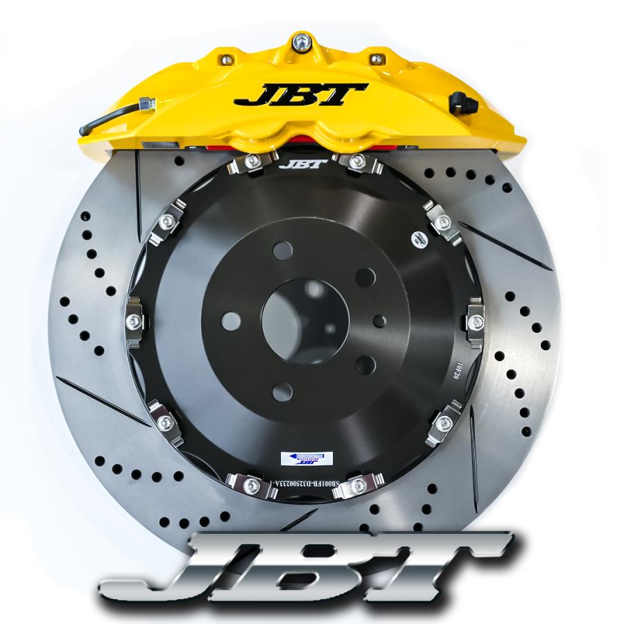 JBTブレーキキャリパー4POT（SP4P）+2ピース355mmスリット＆ドリルド