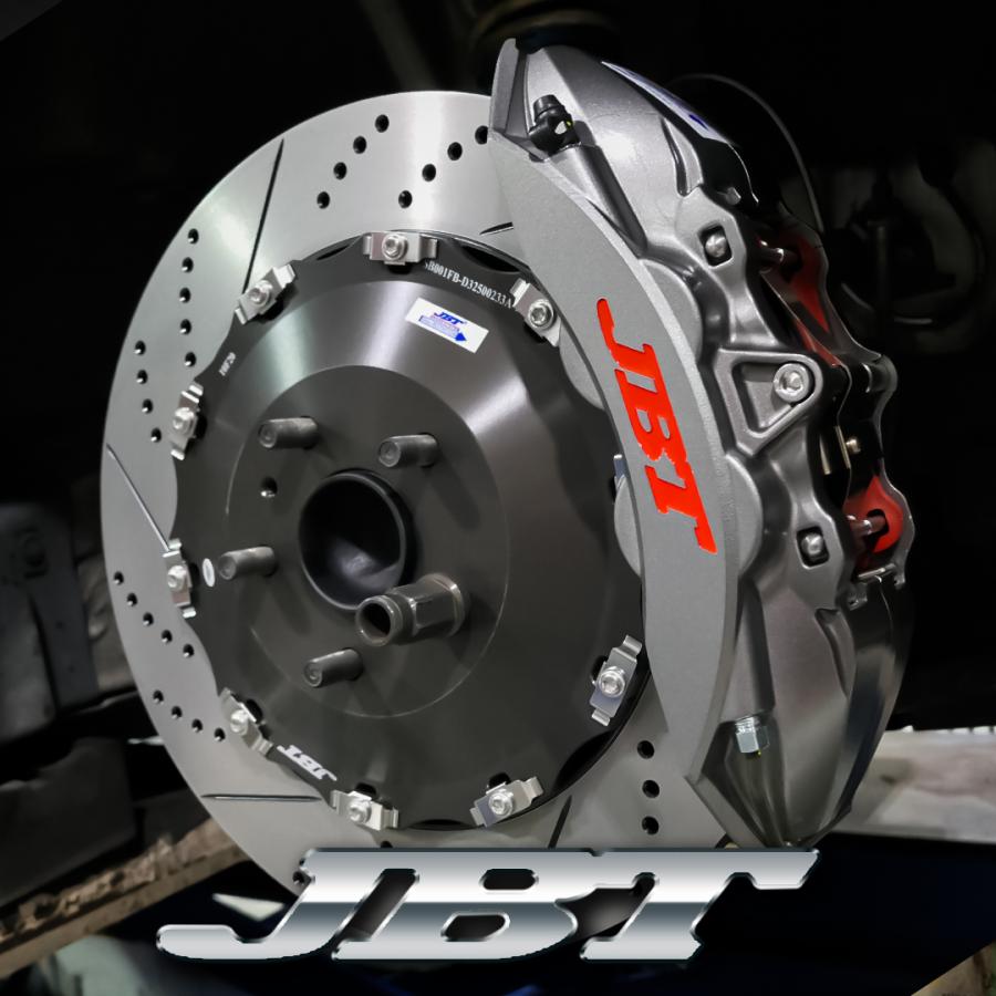 JBTブレーキキャリパー4POT（SP4P）+2ピース355mmスリット＆ドリルド