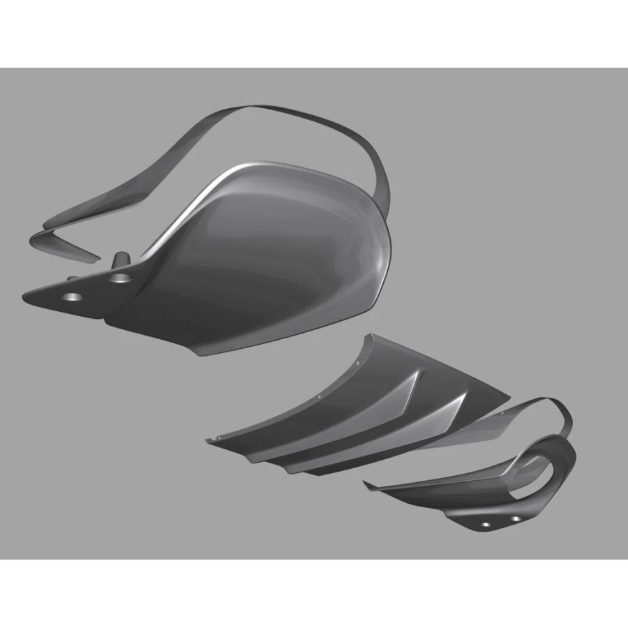 PROTOKRAFT（プロトクラフト）ドライカーボン製 GTエアロリア