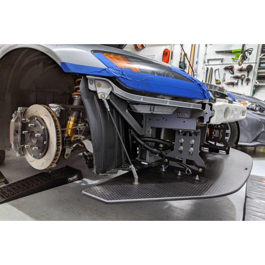 RACEBRED：クイックリリーススプリッターブラケット：S2000 V2 : RK