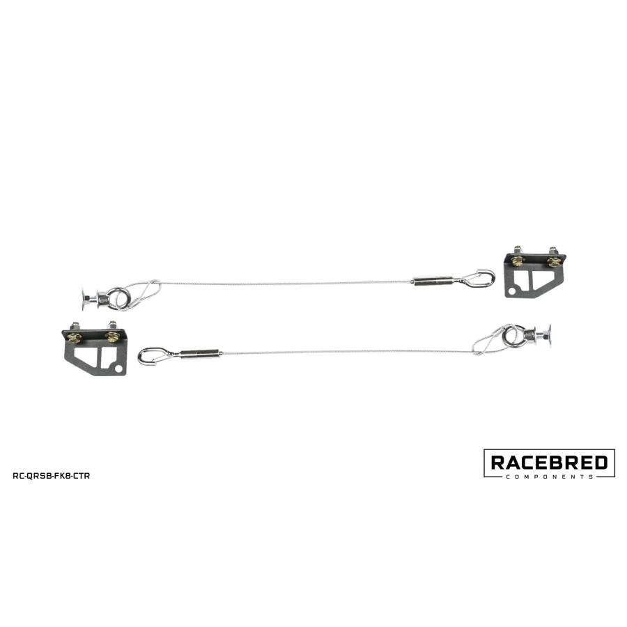 RACEBRED：クイックリリーススプリッターブラケット：シビックタイプR