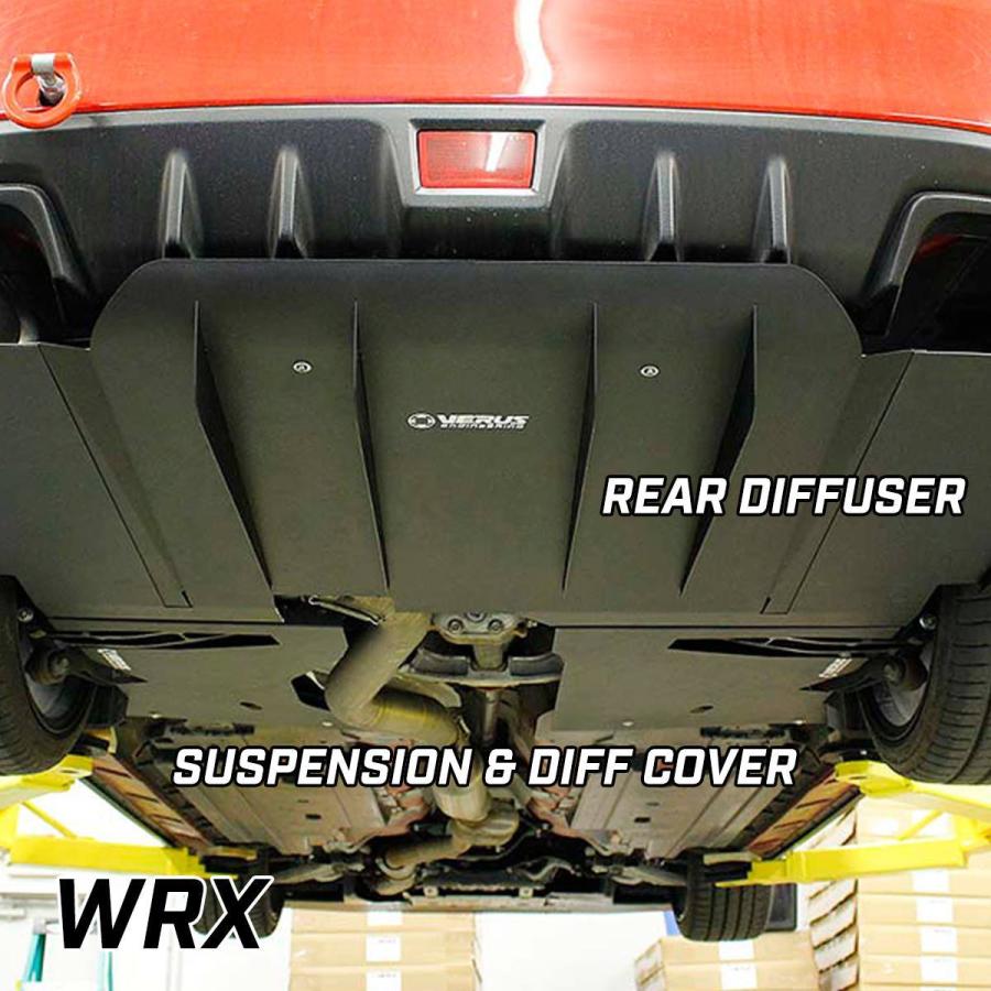 VERUS ENGINEERING(ヴェルス)：A0025A：SUBARU WRX STI S4(VAB/VAG)：リアディフューザー：ノンアグレッシブタイプの画像