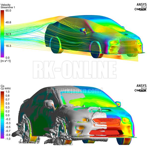 VERUS ENGINEERING(ヴェルスエンジニアリング)A0027A：SUBARU WRX STI (VAB)：フロントスプリッター：1ピースの画像