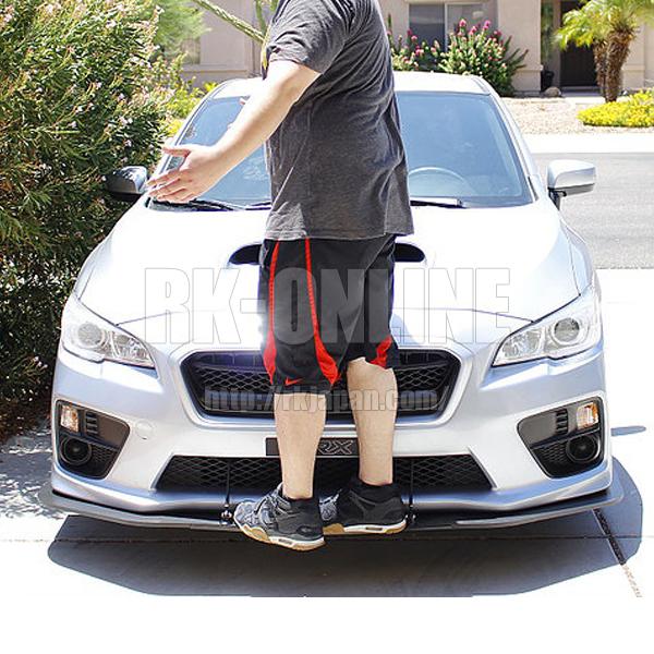VERUS ENGINEERING(ヴェルスエンジニアリング)A0027A：SUBARU WRX STI (VAB)：フロントスプリッター：1ピースの画像