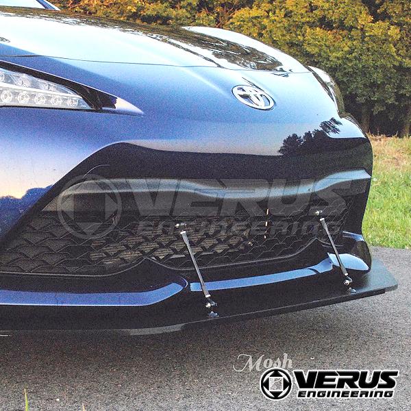 VERUS ENGINEERING(ヴェルス)：A0124A：TOYOTA 86(ZN6) SUBARU BRZ(ZC6)：後期用フロントスプリッター1ピースの画像