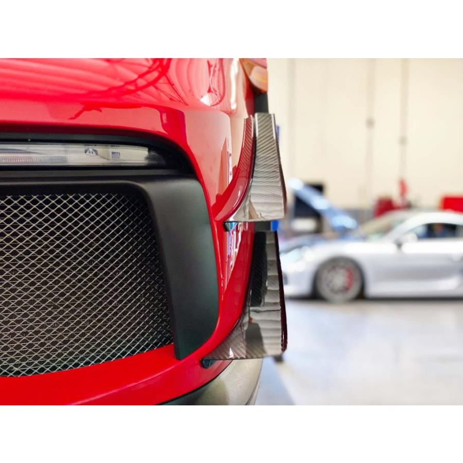 VERUS ENGINEERING(ヴェルス)：A0208A：ポルシェ：PORSCHE 991.2：GT3/GT3RS：デュアルダイブプレーン（カナード）：グロス/マットの画像