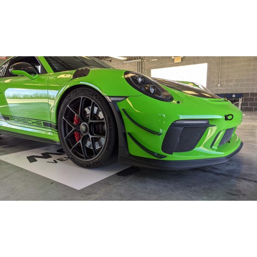VERUS ENGINEERING(ヴェルス)：A0208A：ポルシェ：PORSCHE 991.2：GT3/GT3RS：デュアルダイブプレーン（カナード）：グロス/マットの画像
