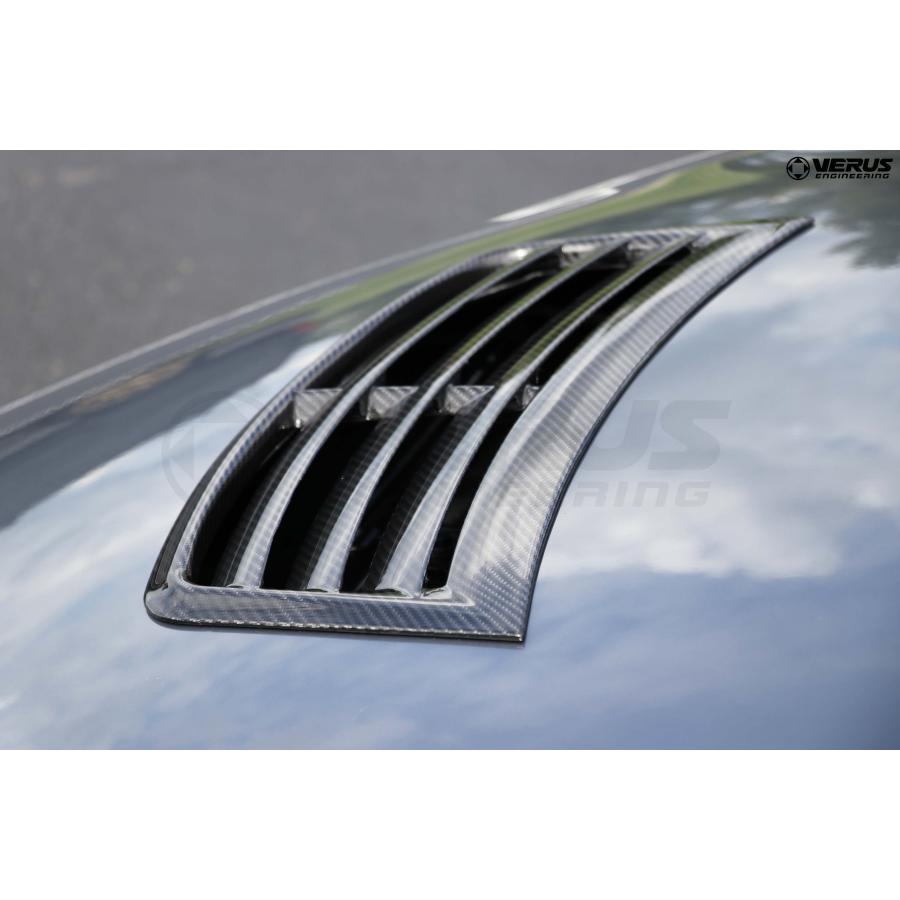 VERUS ENGINEERING(ヴェルスエンジニアリング)：A0215A：TOYOTA・GR：A90スープラ・SUPRA・カーボンボンネットルーバーの画像